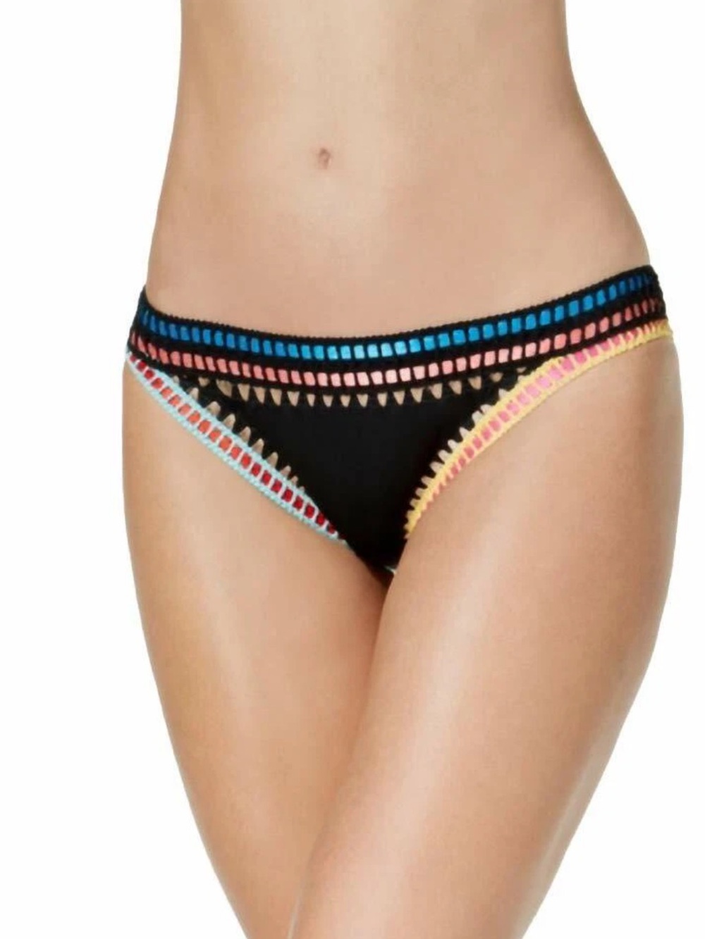 Bar III Be Weave It Cheeky Bikini Bottoms